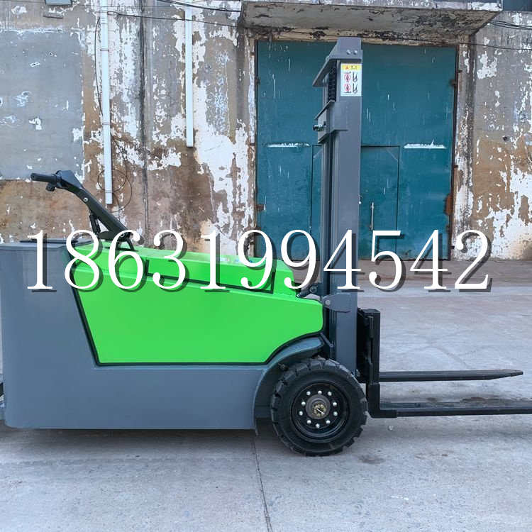 琼海市小型电动叉车1吨2吨步行站驾式电瓶堆高充电装卸车液压升降车铲车