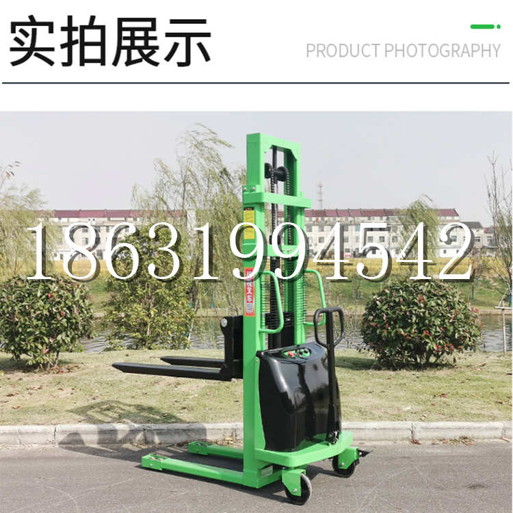 琼海市电动叉车堆高车液压铲车电瓶1吨2吨站驾步行式小型全自动叉车